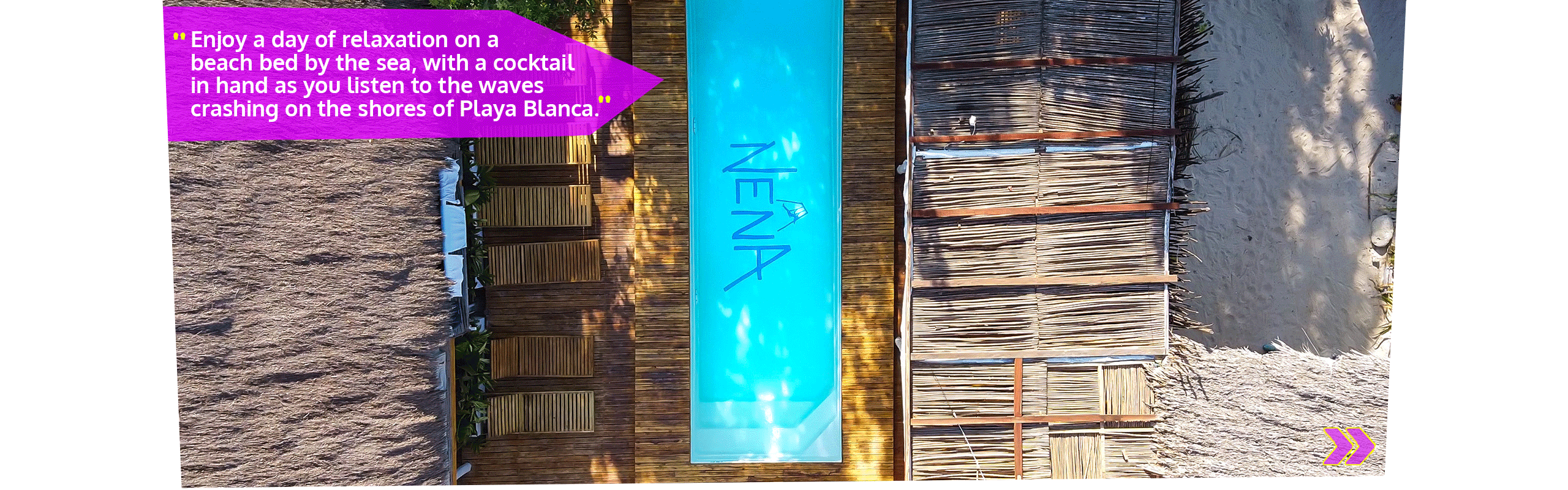 Beyond Colombia Tours | Tour: Nena Beach Club Day Trip in Barú (Playa Blanca)