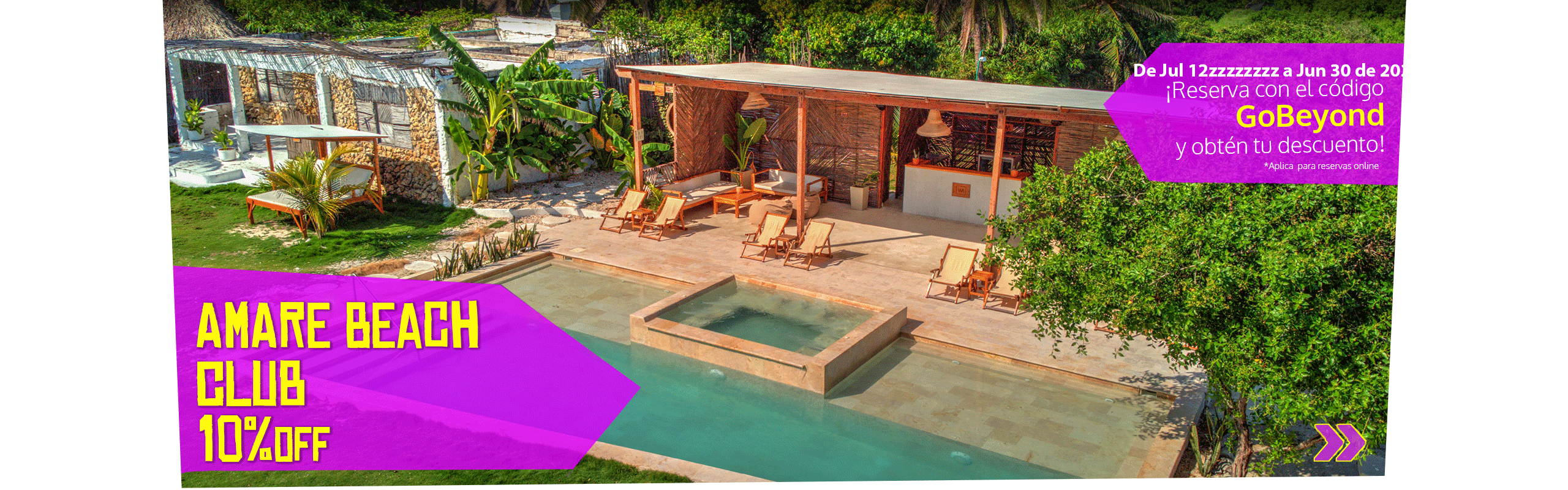 Beyond Colombia Tours | Tour: Pasadía en Vista Mare Beach Club en Tierra Bomba