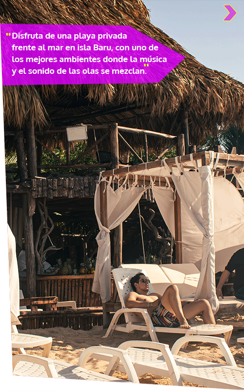 Beyond Colombia Tours | Tour: Mambo Beach Club Day Trip at Barú Island