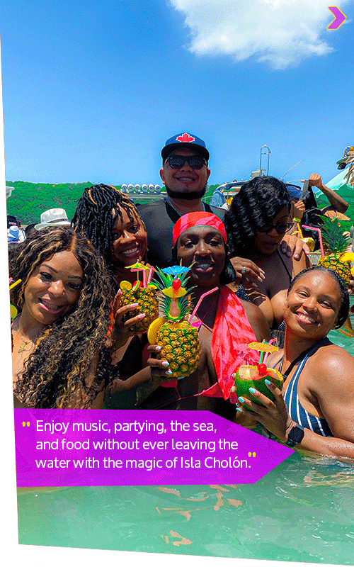 Beyond Colombia Tours | Tour: "Forever Cholón" Party Island Experience