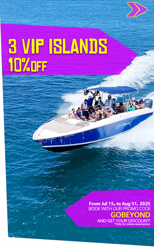 Beyond Colombia Tours | Tour: 3 Rosario Islands Day Tour