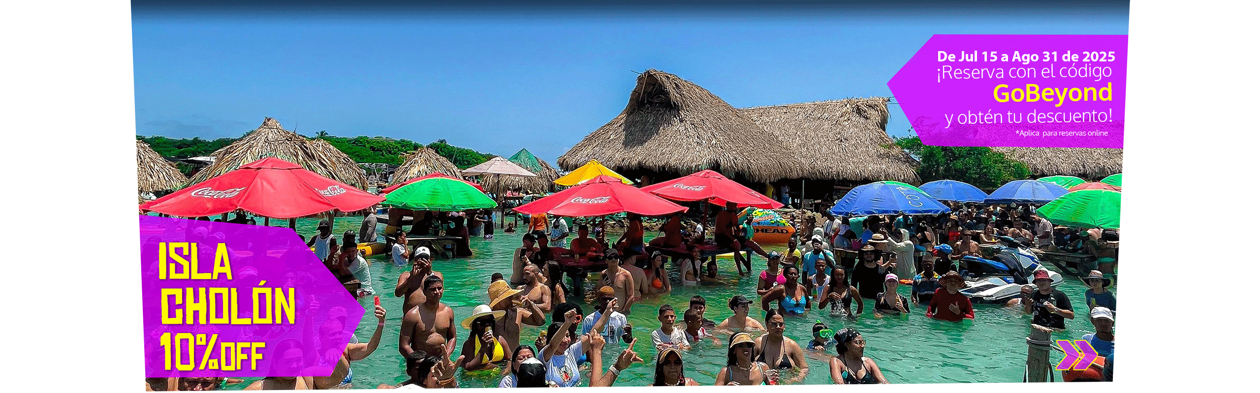 Beyond Colombia Tours | Tour: Experiencia "Forever Cholón" Isla de Fiesta