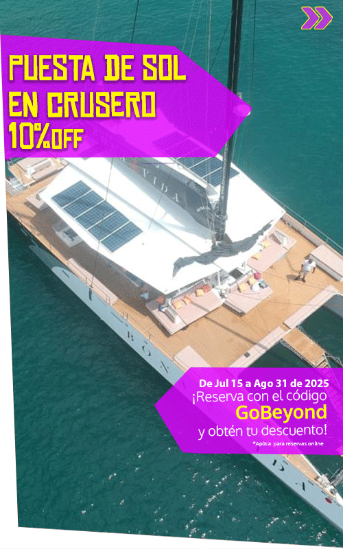 Beyond Colombia Tours | Tour: Catamaran Sunset Tour in Cartagena