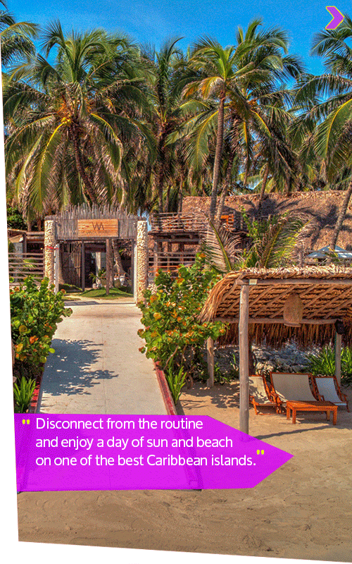 Beyond Colombia Tours | Tour: Amare Beach at Tierrabomba Day Trip