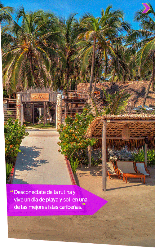 Beyond Colombia Tours | Tour: Amare Beach at Tierrabomba Day Trip