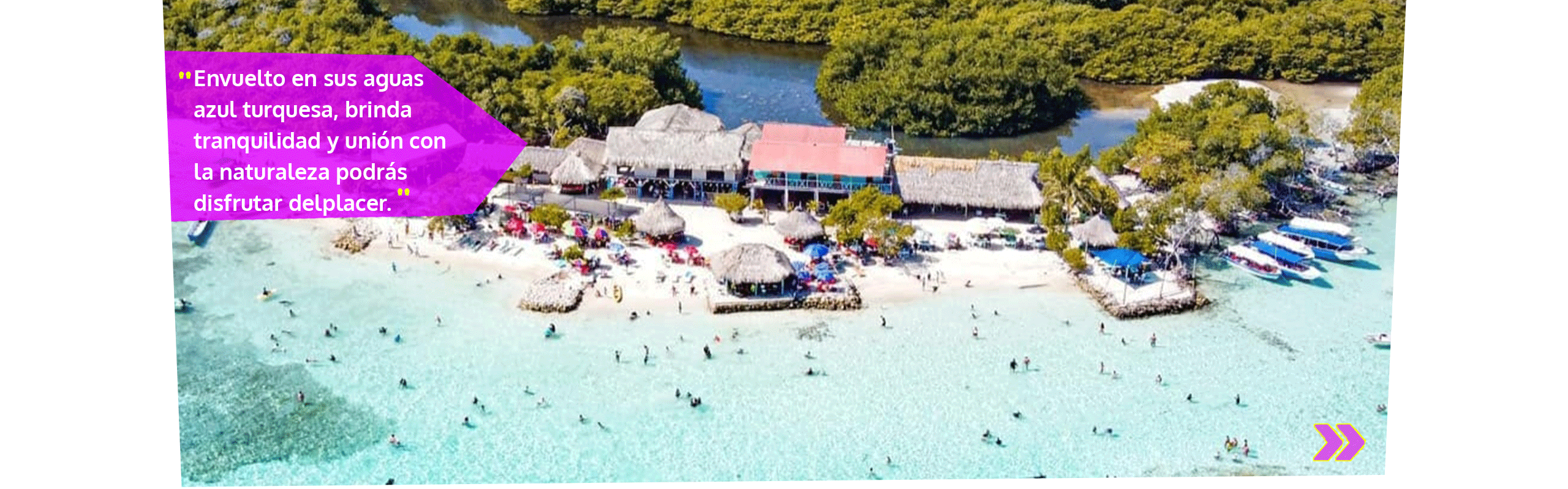 Beyond Colombia Tours | Tour: Pasadía en Islas Múcura y Tintipan en Archipiélago de San Bernardo