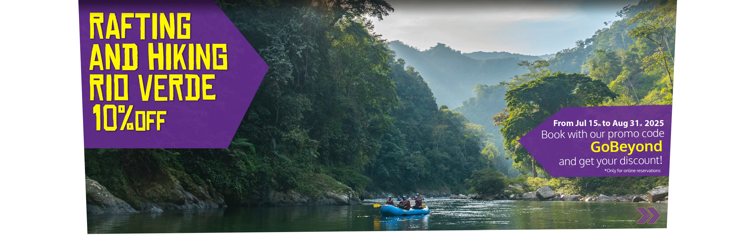 Beyond Colombia Tours | Tour: Rio Verde Jungle Rafting and Trekking Adventure