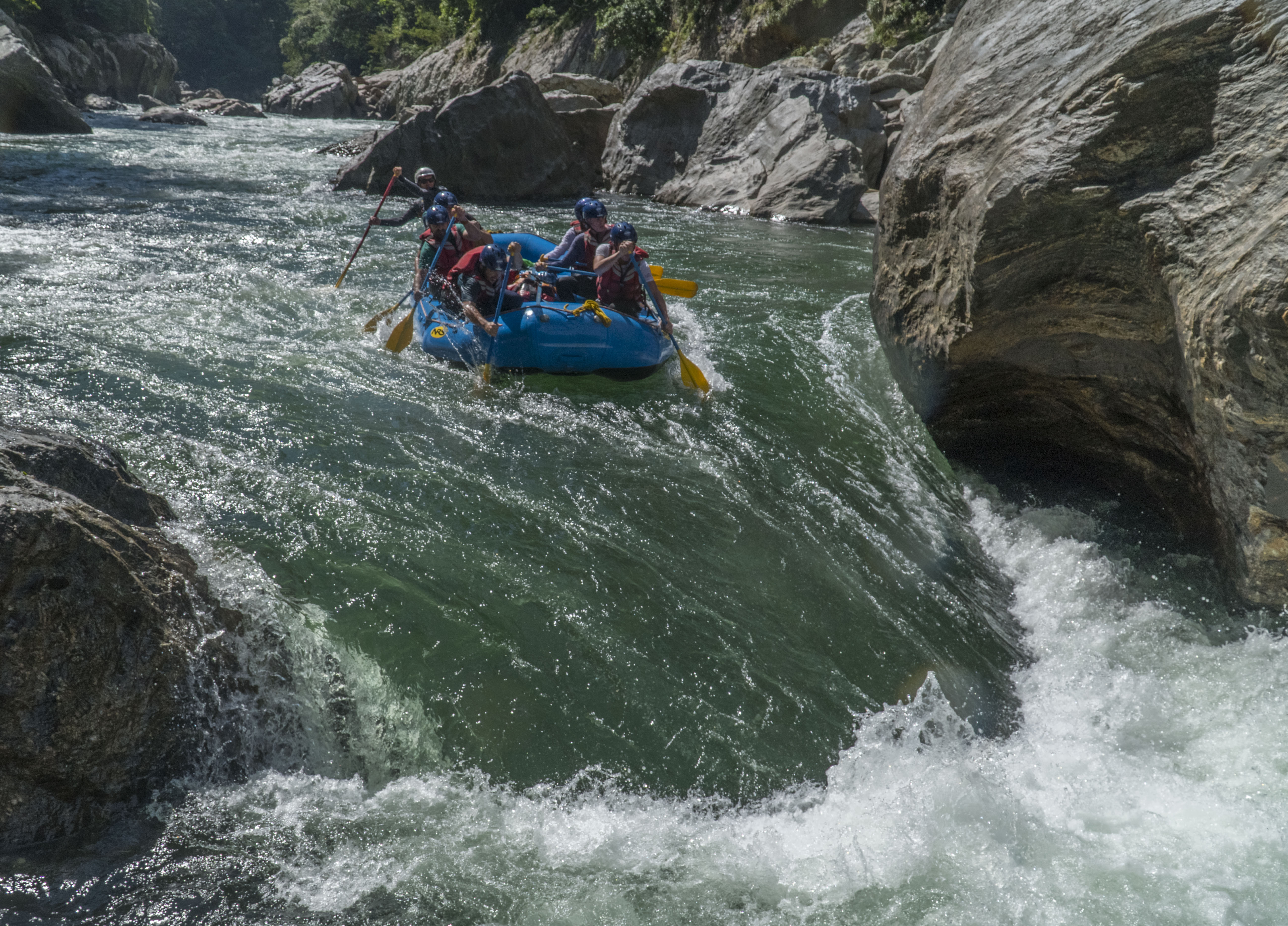 Beyond Colombia Tours | Tour: Rio Verde Jungle Rafting and Trekking Adventure