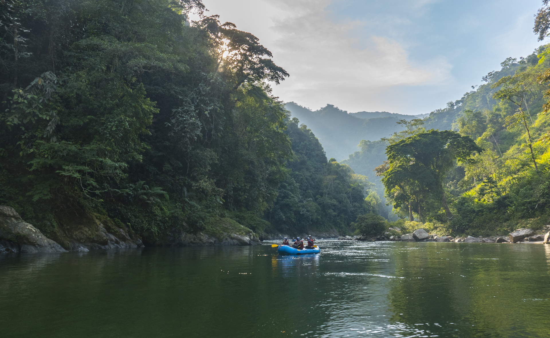 Beyond Colombia Tours | Tour: Rio Verde Jungle Rafting and Trekking Adventure
