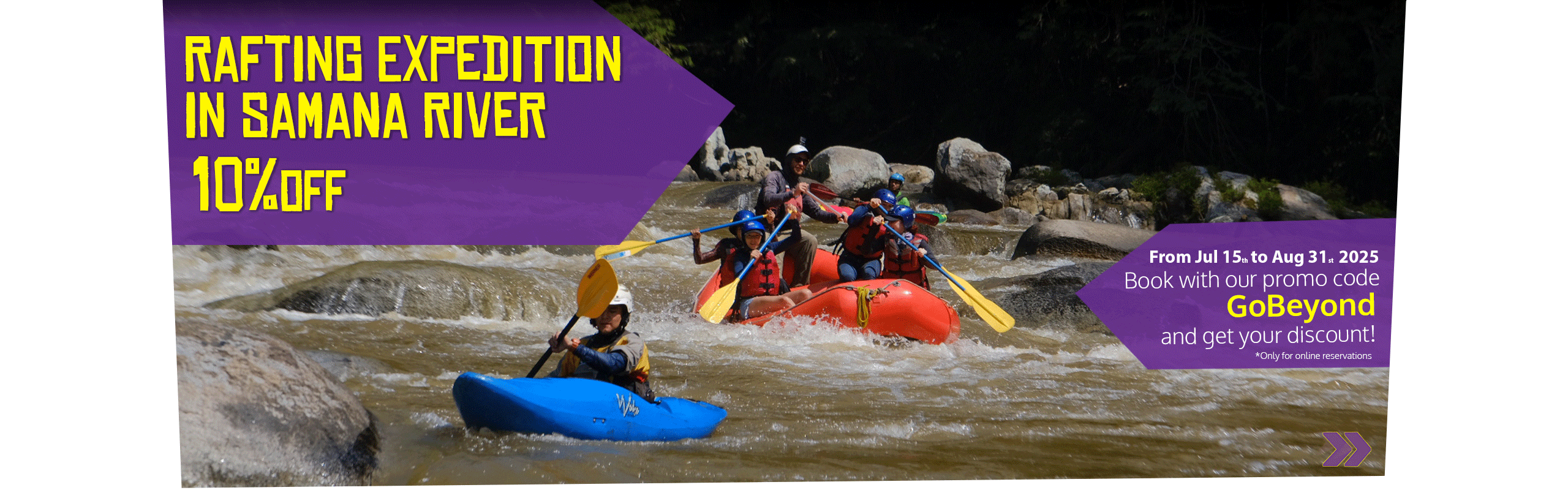 Beyond Colombia Tours | Tour: Rafting Experience at Calderas River