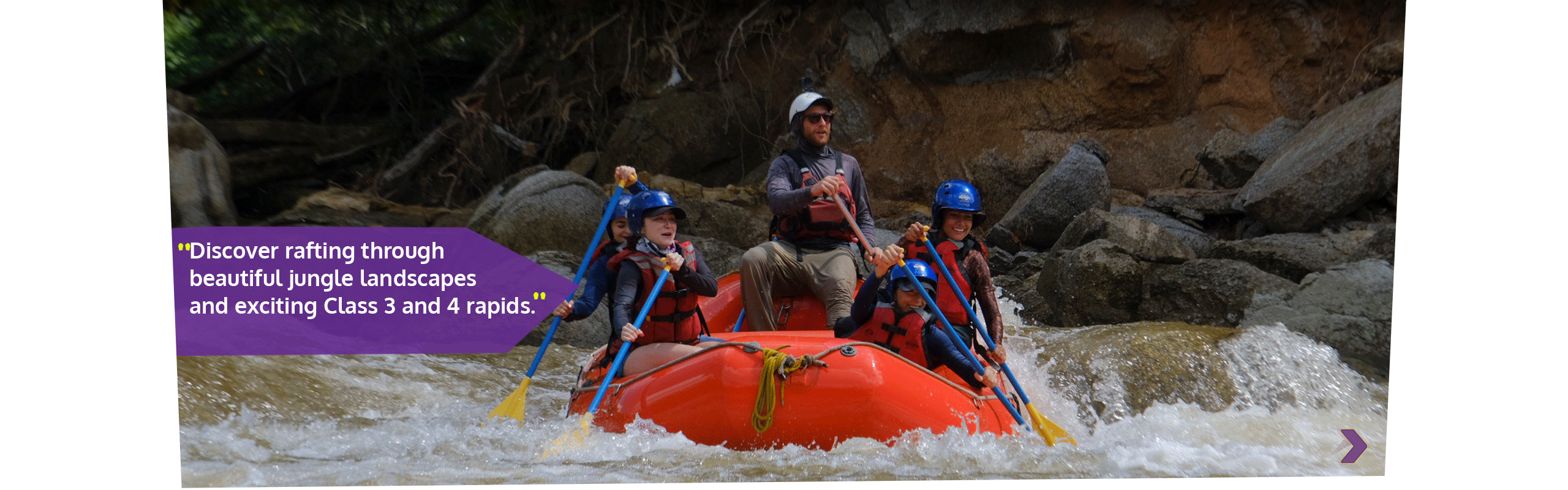 Beyond Colombia Tours | Tour: Rafting Experience at Calderas River
