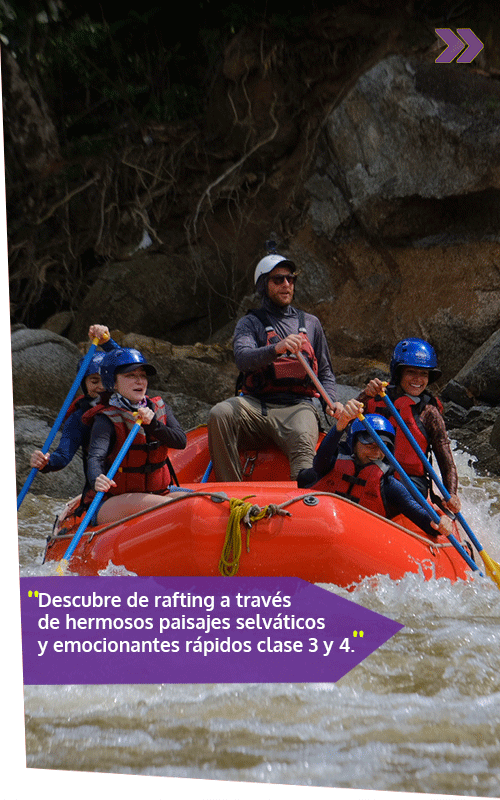 Beyond Colombia Tours | Tour: Rafting Experience at Calderas River