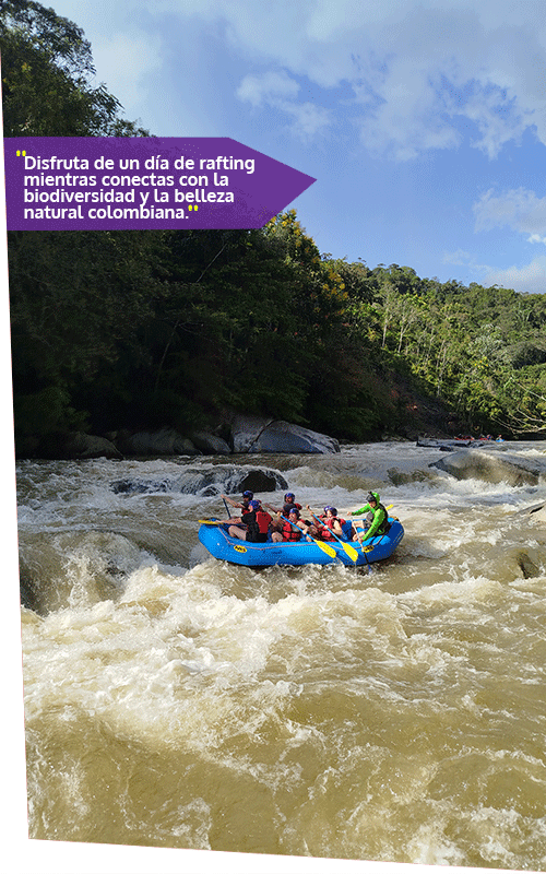 Beyond Colombia Tours | Tour: Rafting Experience at Calderas River