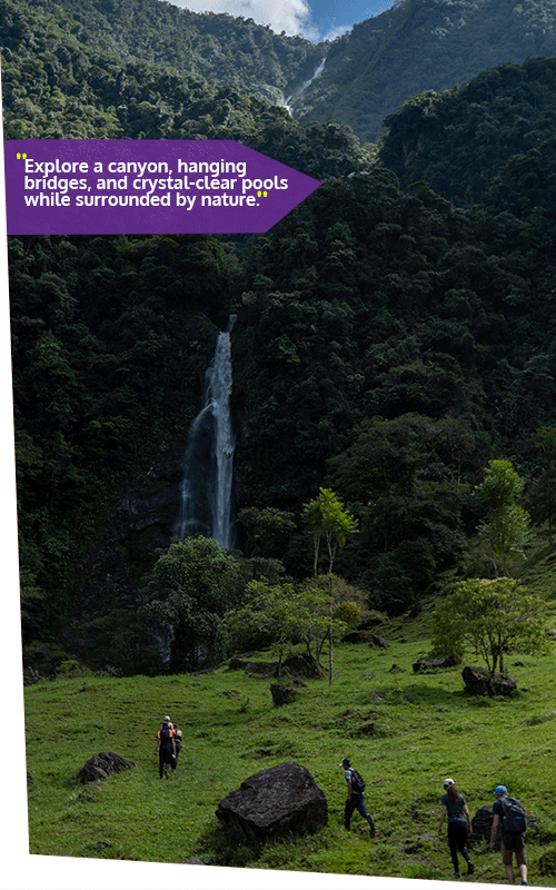 Beyond Colombia Tours | Tour: Las Cascadas Valley Trek Tour