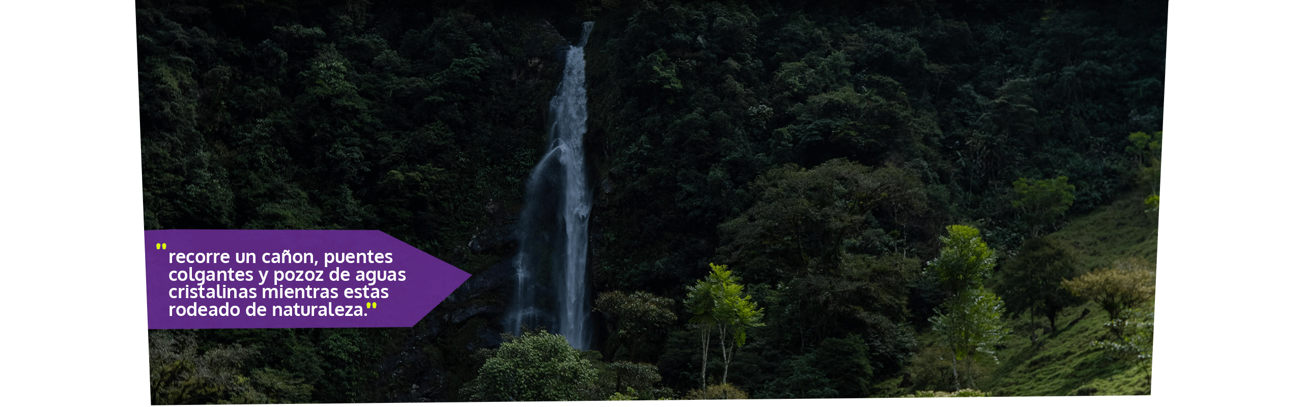 Beyond Colombia Tours | Tour: Caminata Valle de las Cascadas