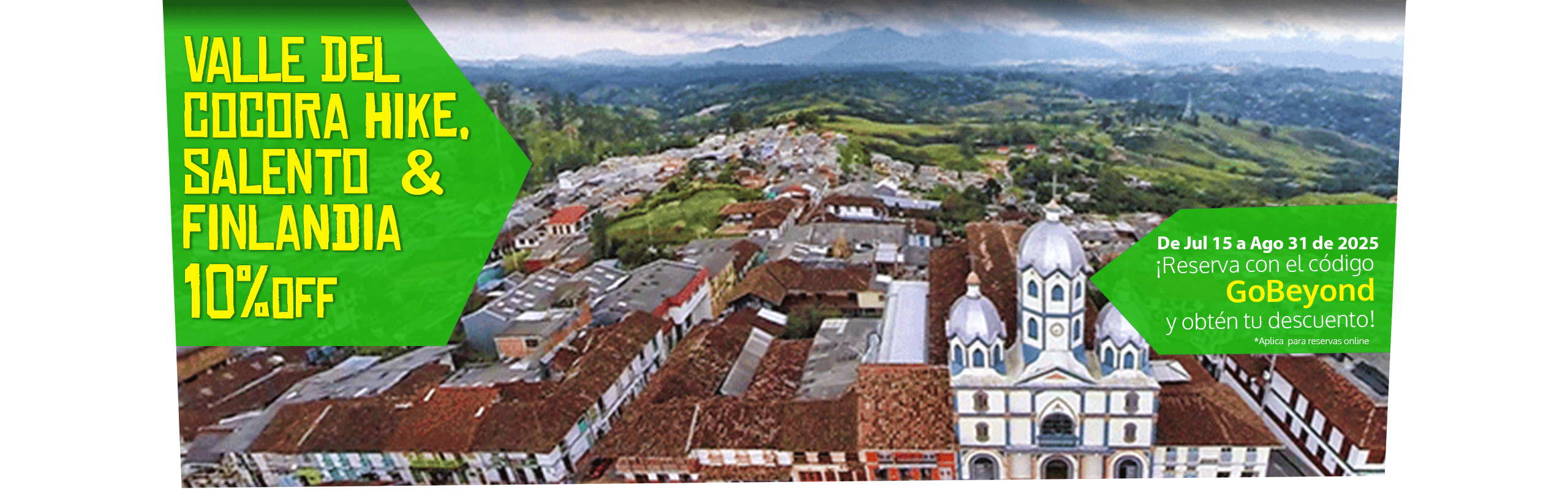 Beyond Colombia Tours | Tour: Caminata Valle del Cocora, Salento & Filandia Pueblos Mágicos
