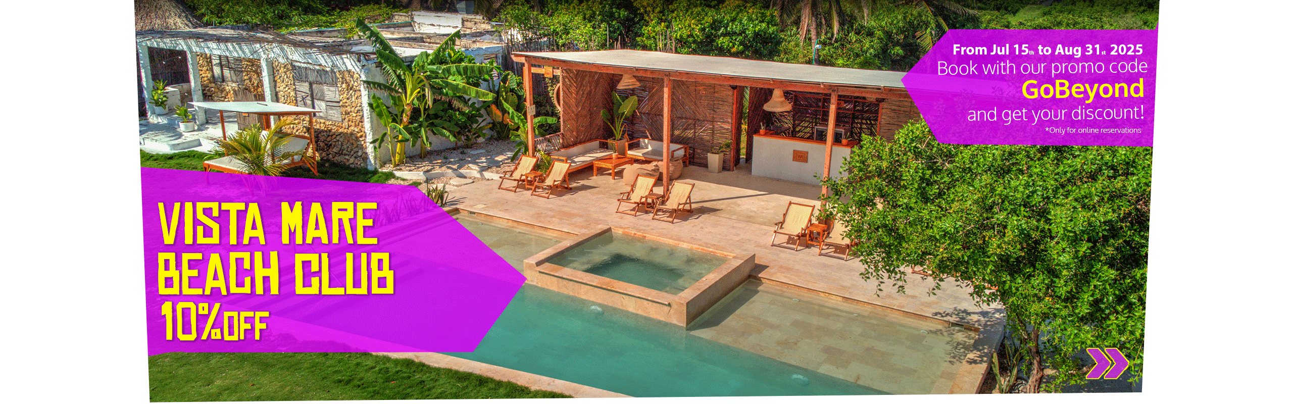 Beyond Colombia Tours | Tour: Vista Mare Beach Club Day Trip in Tierra Bomba