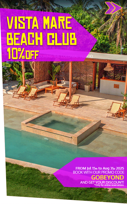 Beyond Colombia Tours | Tour: Vista Mare Beach Club Day Trip in Tierra Bomba