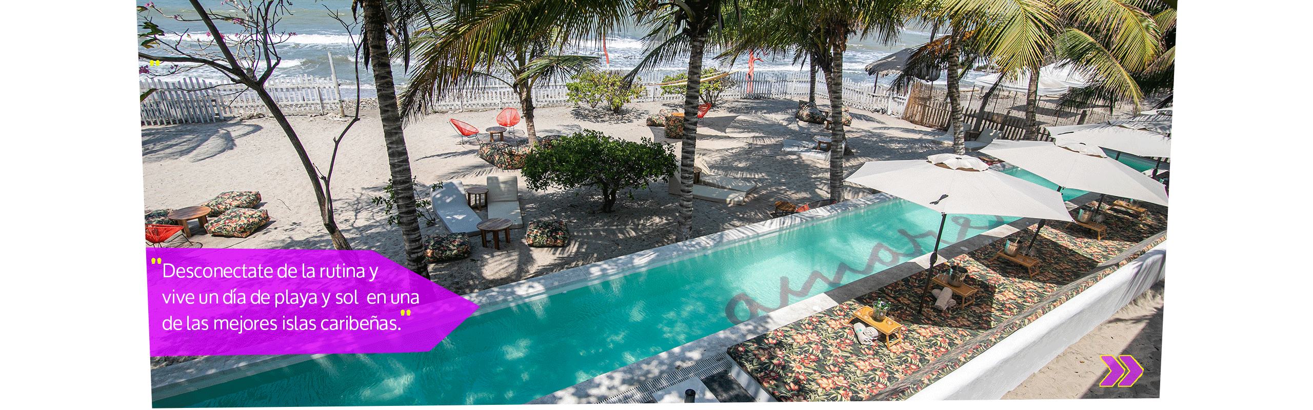 Beyond Colombia Tours | Tour: Pasadía en Amare Beach en Tierrabomba