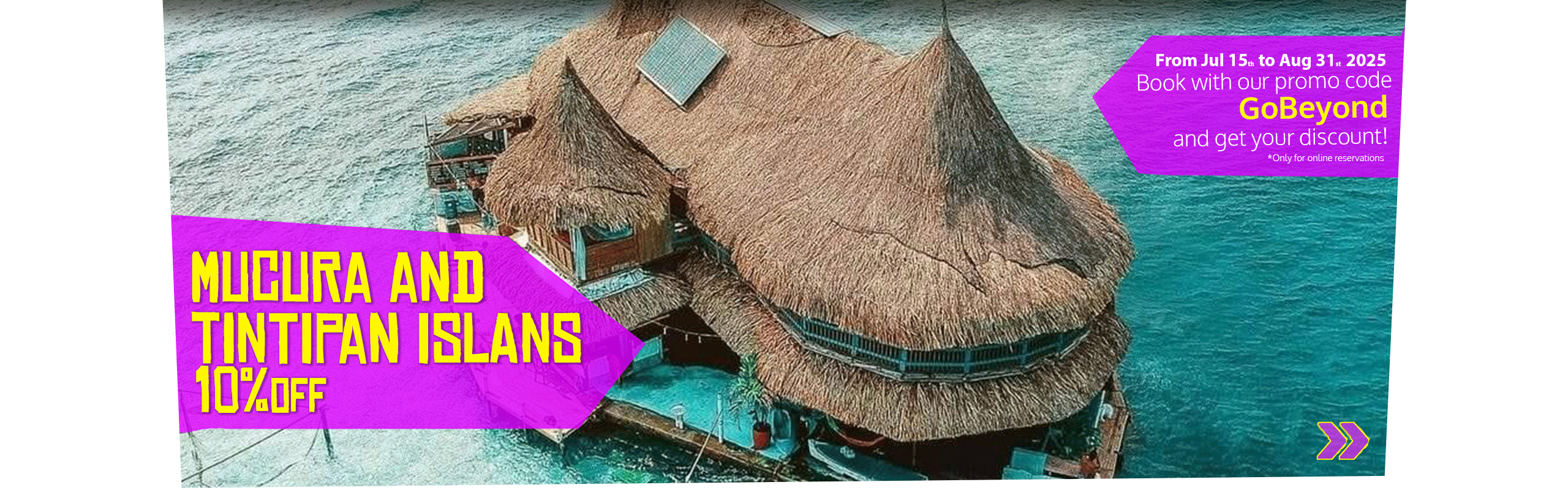 Beyond Colombia Tours | Tour: Day Trip to Múcura and Tintipan Islands at San Bernardo Archipelago