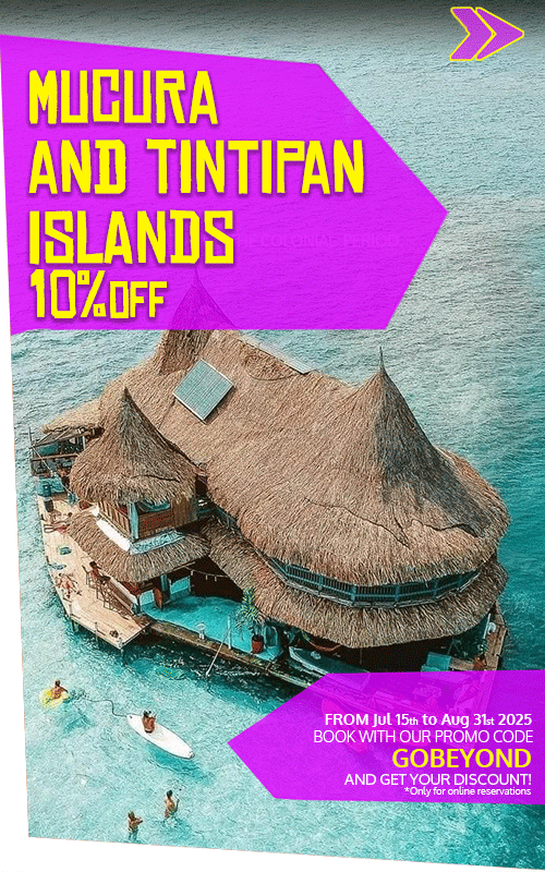 Beyond Colombia Tours | Tour: Day Trip to Múcura and Tintipan Islands at San Bernardo Archipelago