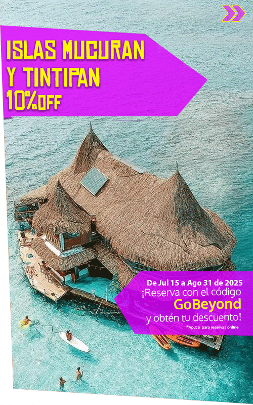 Beyond Colombia Tours | Tour: Day Trip to Múcura and Tintipan Islands at San Bernardo Archipelago