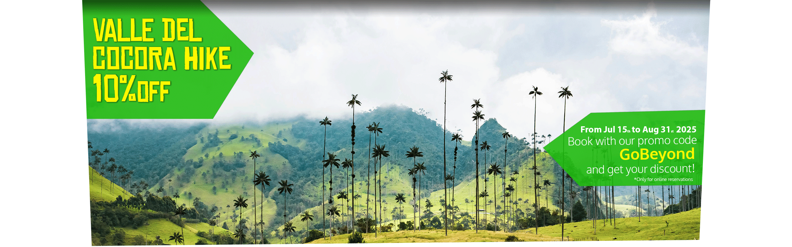 Beyond Colombia Tours | Tour: Cocora Wax Palm Valley Hike Tour Experience (3h)