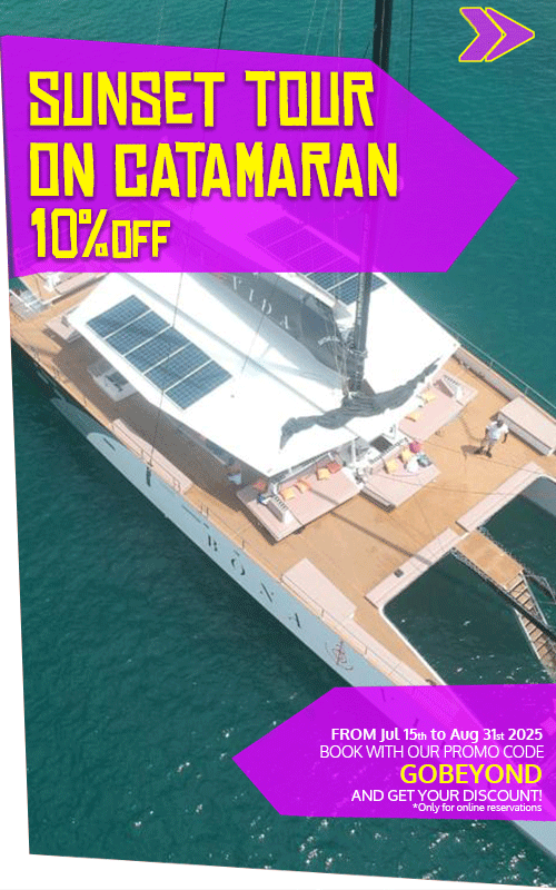 Beyond Colombia Tours | Tour: Catamaran Sunset Tour in Cartagena