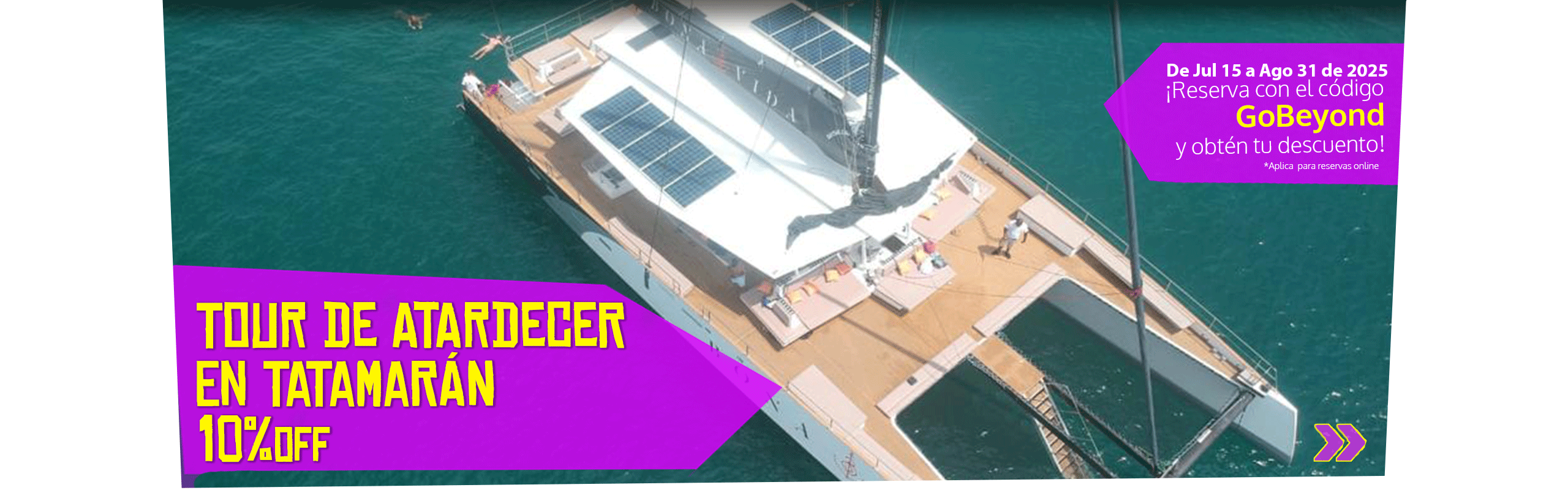 Beyond Colombia Tours | Tour: Tour Barra Libre en Catamaran en Cartagena