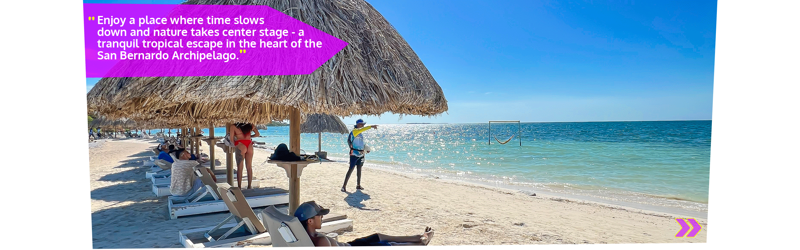 Beyond Colombia Tours | Tour: Isla Palma Day Trip in Archipelago of San Bernardo