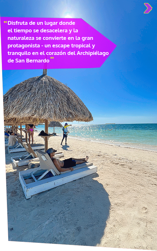 Beyond Colombia Tours | Tour: Isla Palma Day Trip in Archipelago of San Bernardo