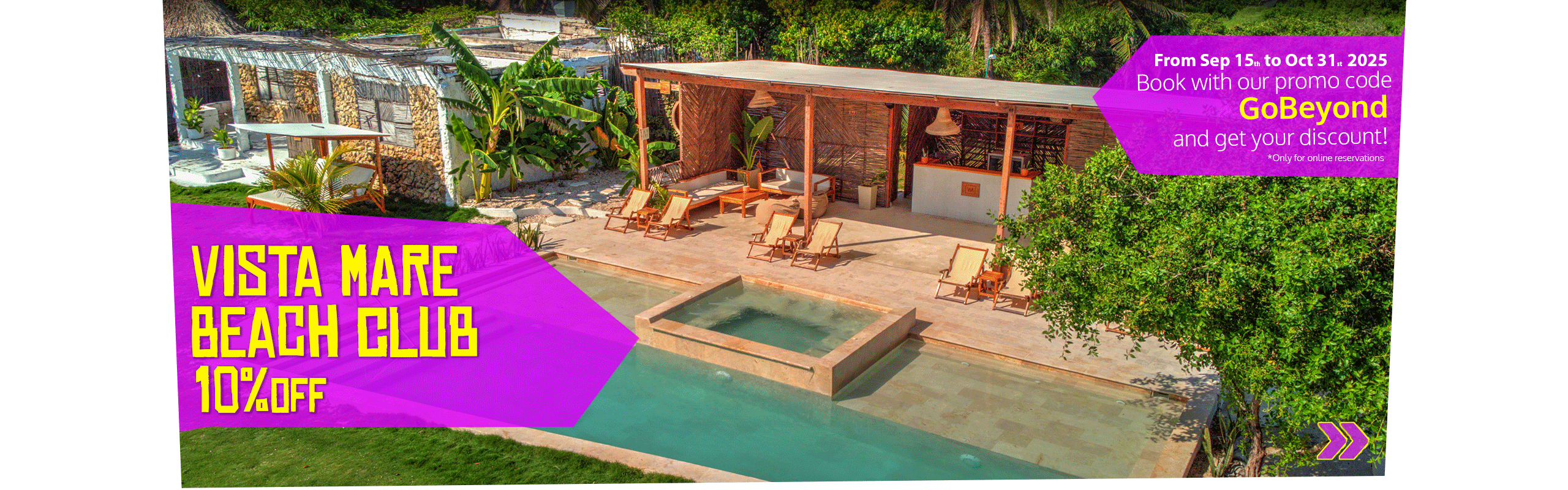 Beyond Colombia Tours | Tour: Vista Mare Beach Club Day Trip in Tierra Bomba
