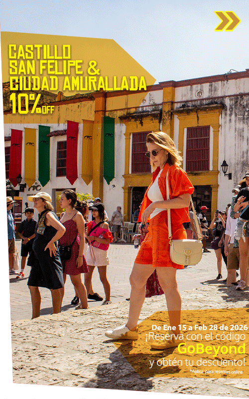 Beyond Colombia Tours | Tour: San Felipe Fortress & Walled Old City Tour