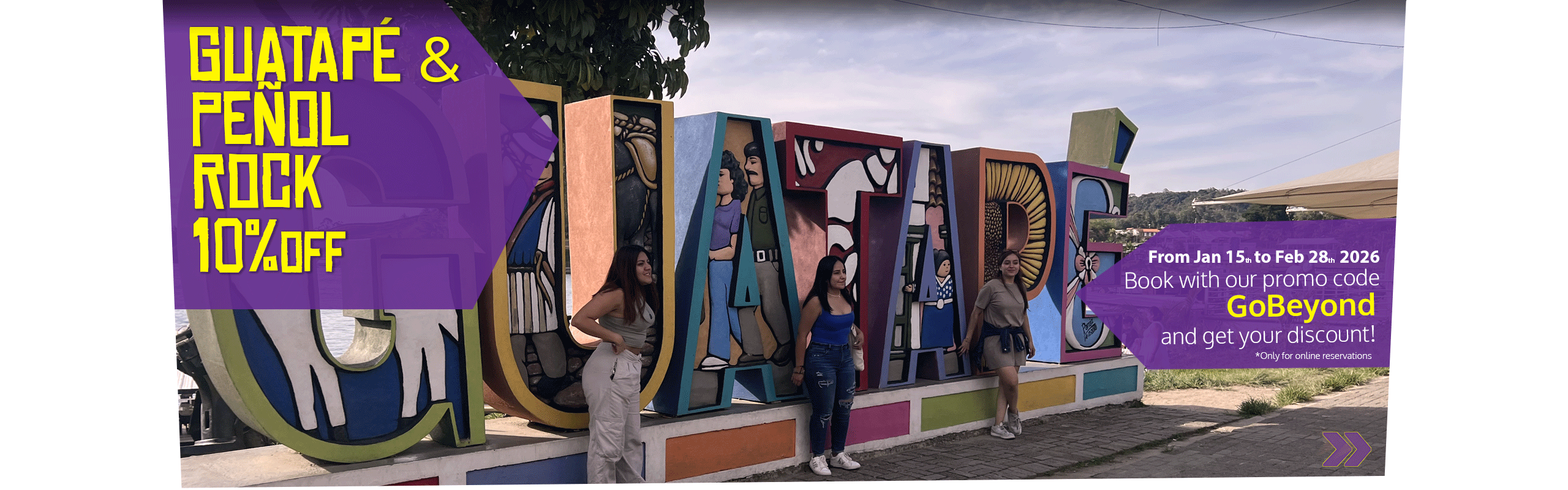 Beyond Colombia Tours | Tour: Guatape & Peñol Rock Day Tour