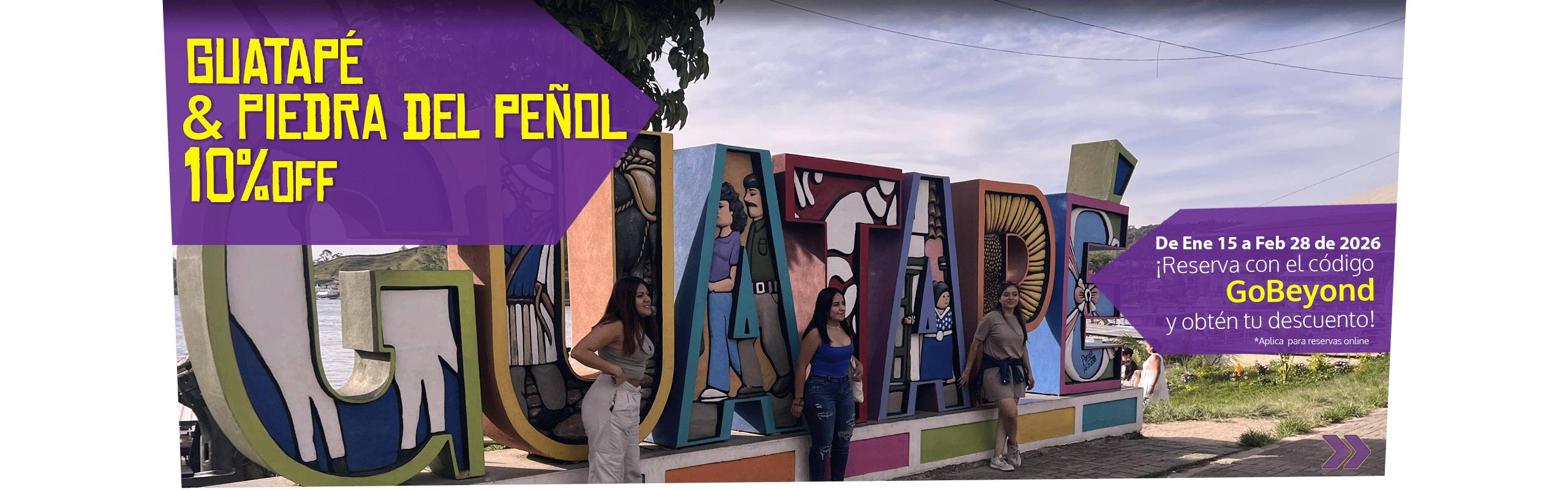 Beyond Colombia Tours | Tour: Tour a Guatape & Roca del Peñol