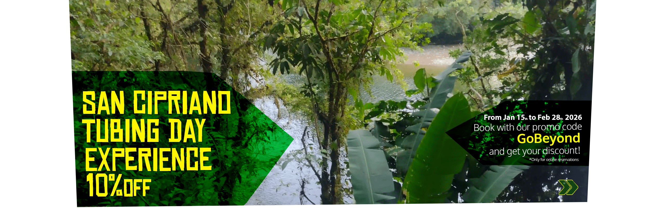 Beyond Colombia Tours | Tour: San Cipriano Tubing Day Experience