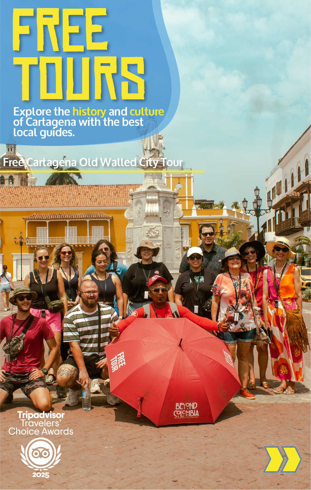 Beyond Colombia Free Tours | Cartagena