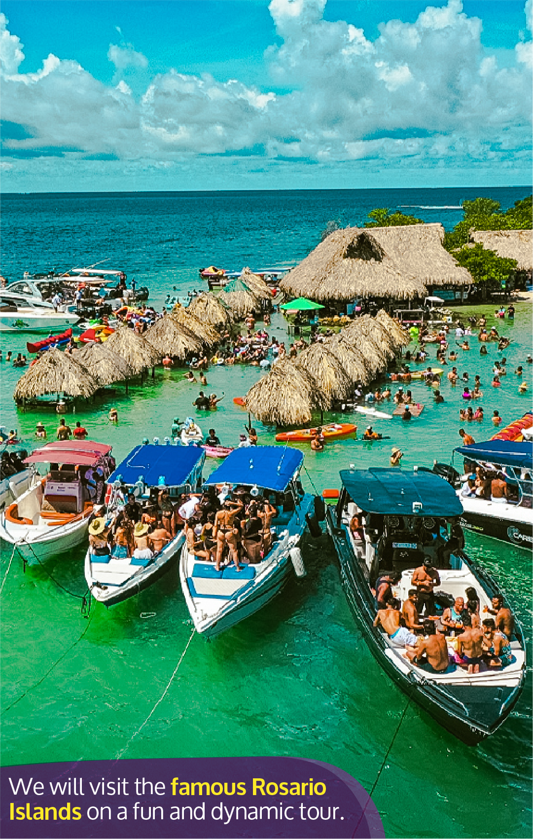 Beyond Colombia Tours | Tour: 5 Rosario Islands Day Tour