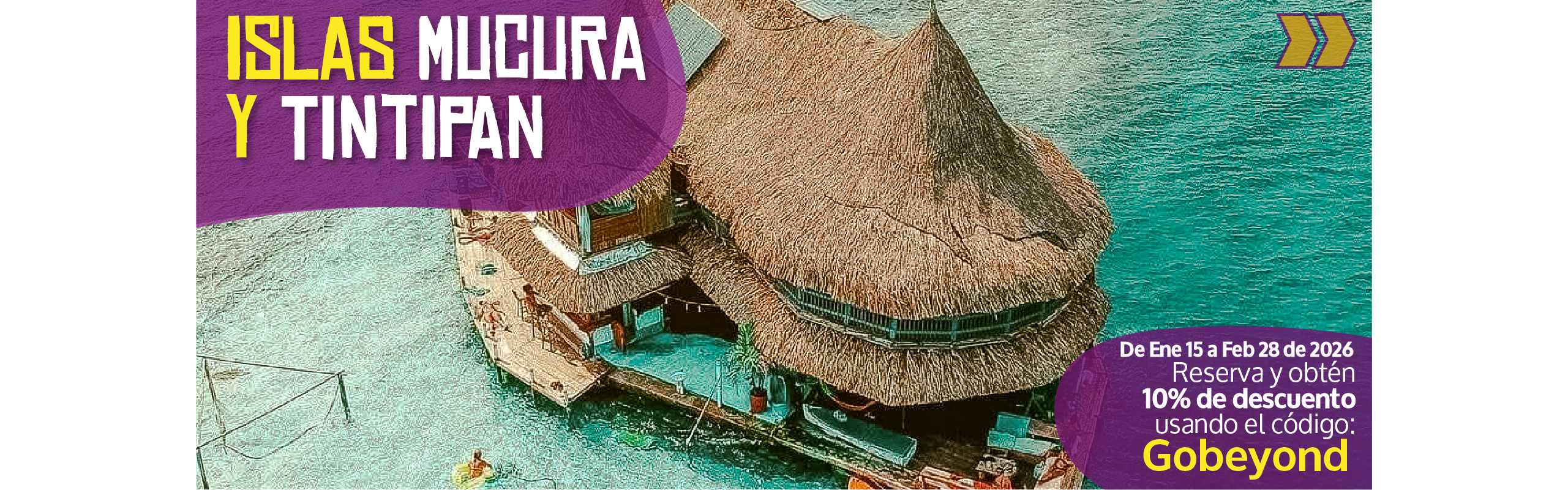 Beyond Colombia Tours | Tour: Pasadía en Islas Múcura y Tintipan en Archipiélago de San Bernardo