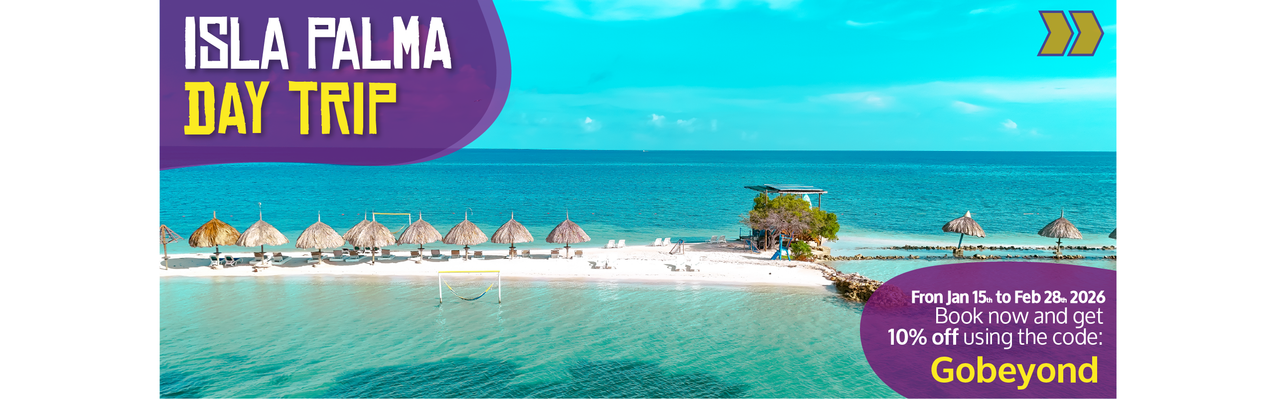 Beyond Colombia Tours | Tour: Isla Palma Day Trip in Archipelago of San Bernardo