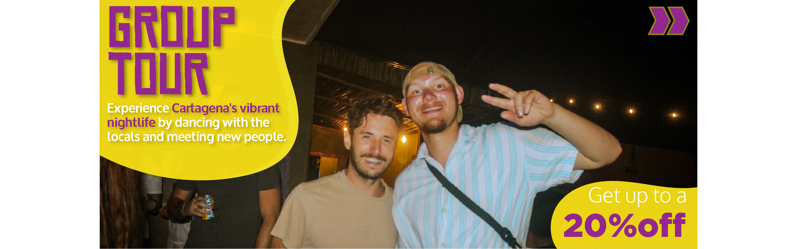 Beyond Colombia Tours | Tour: Pub Crawl from Masaya Hostel Cartagena
