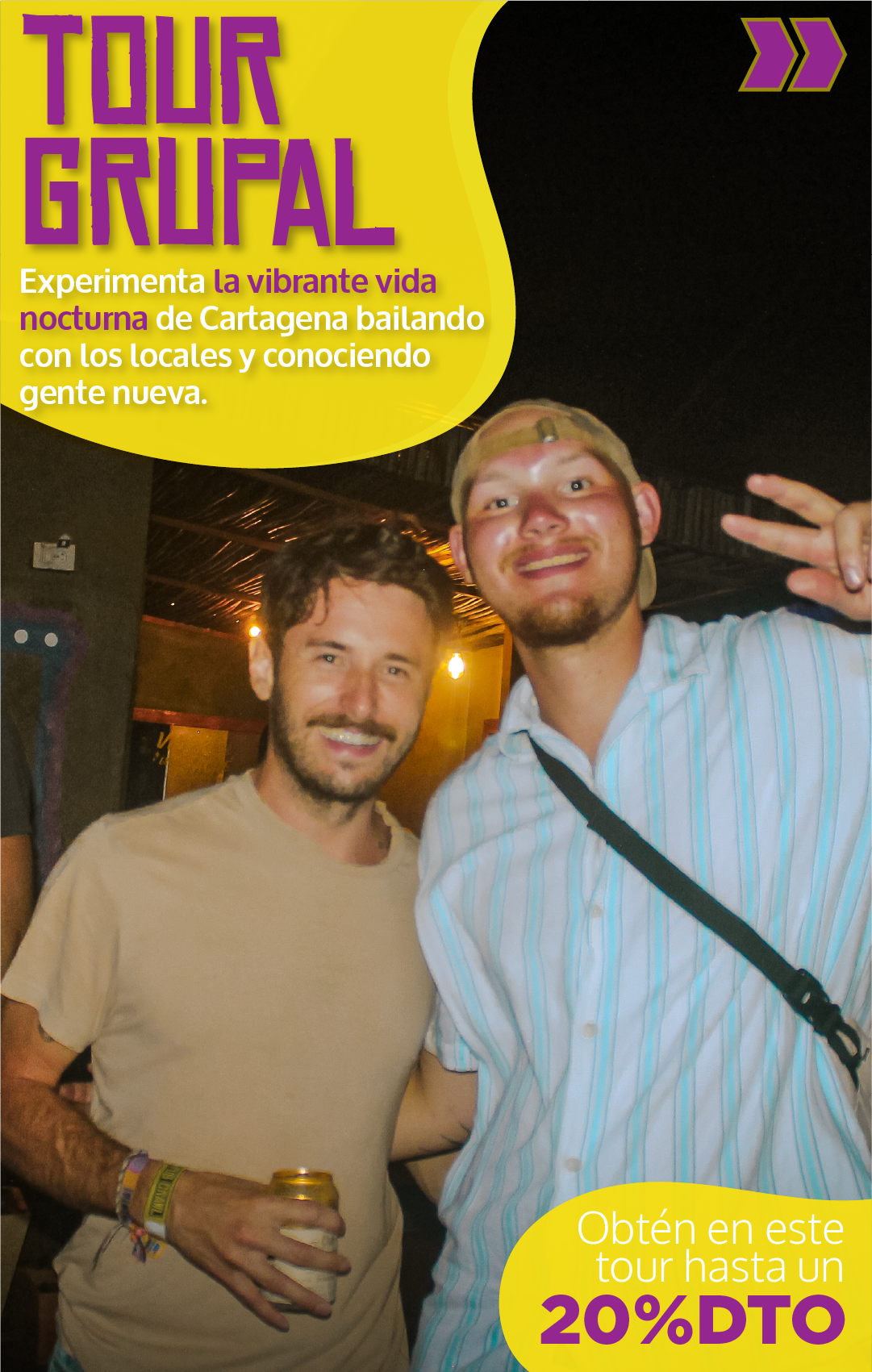Beyond Colombia Tours | Tour: Pub Crawl from Masaya Hostel Cartagena