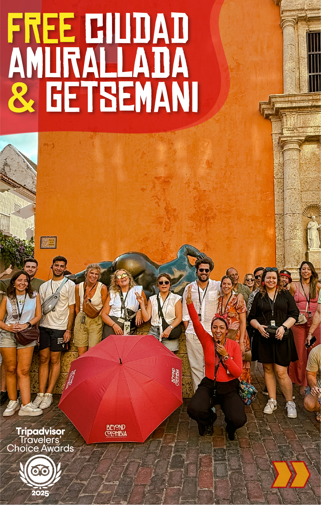 Beyond Colombia Tours | Tour: Free Great Center Tour: Walled City & Getsemani (Spanish)