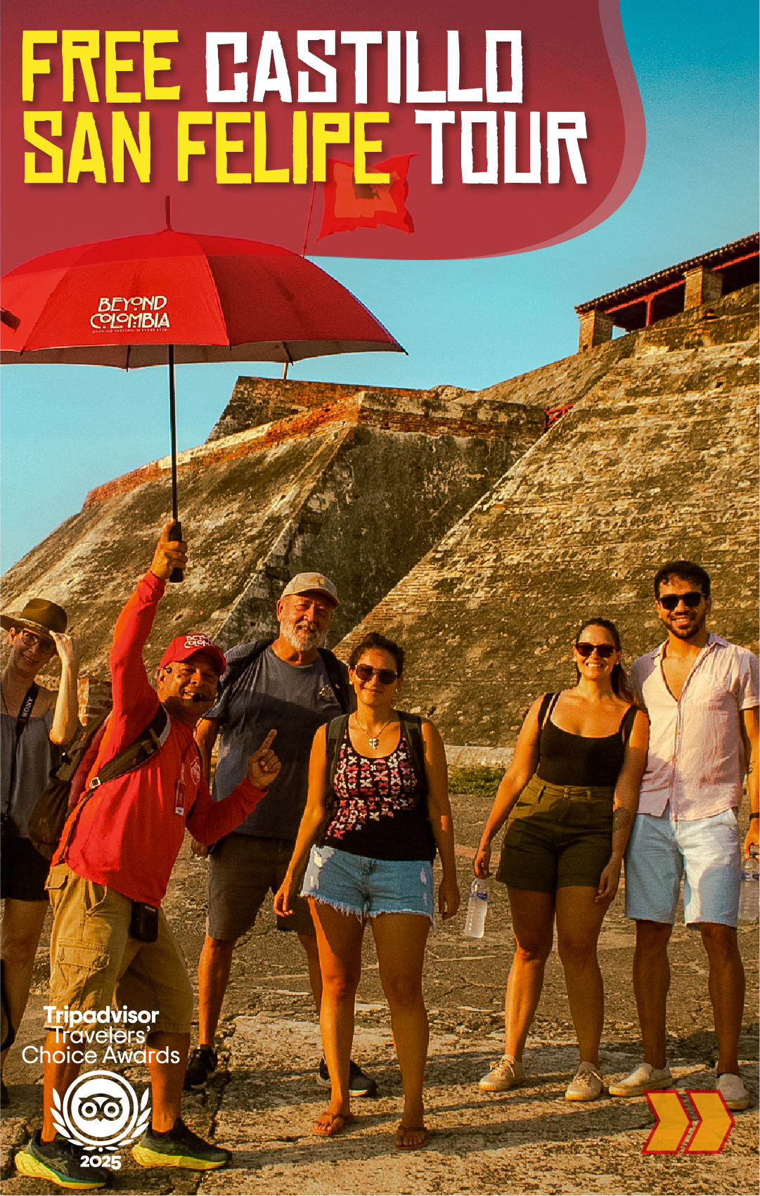 Beyond Colombia Tours | Tour: Free San Felipe Barajas Castle Tour