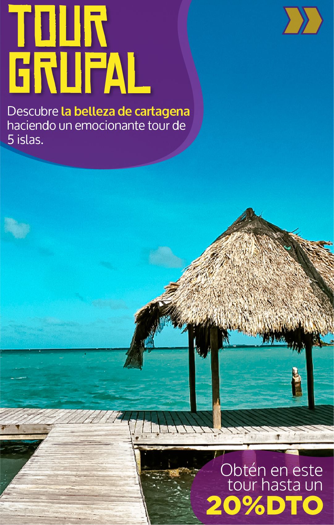 Beyond Colombia Tours | Tour: 5 Rosario Islands Day Tour