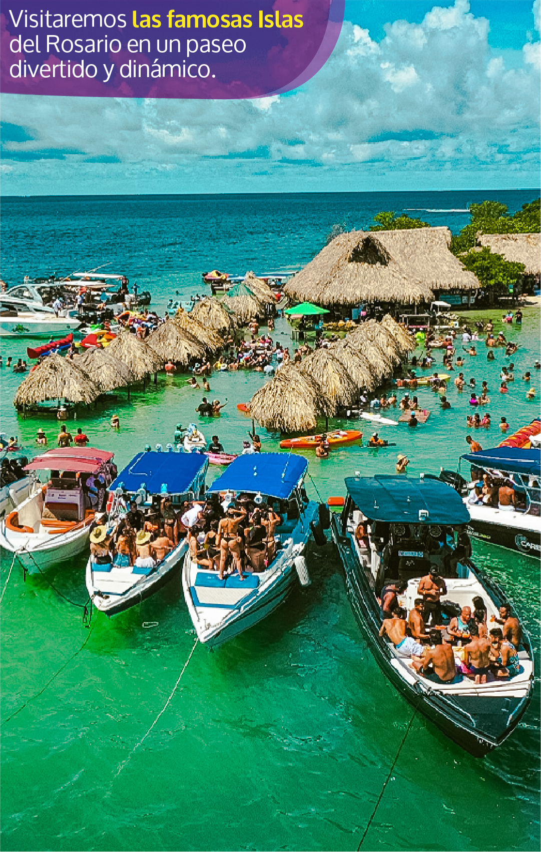 Beyond Colombia Tours | Tour: 5 Rosario Islands Day Tour