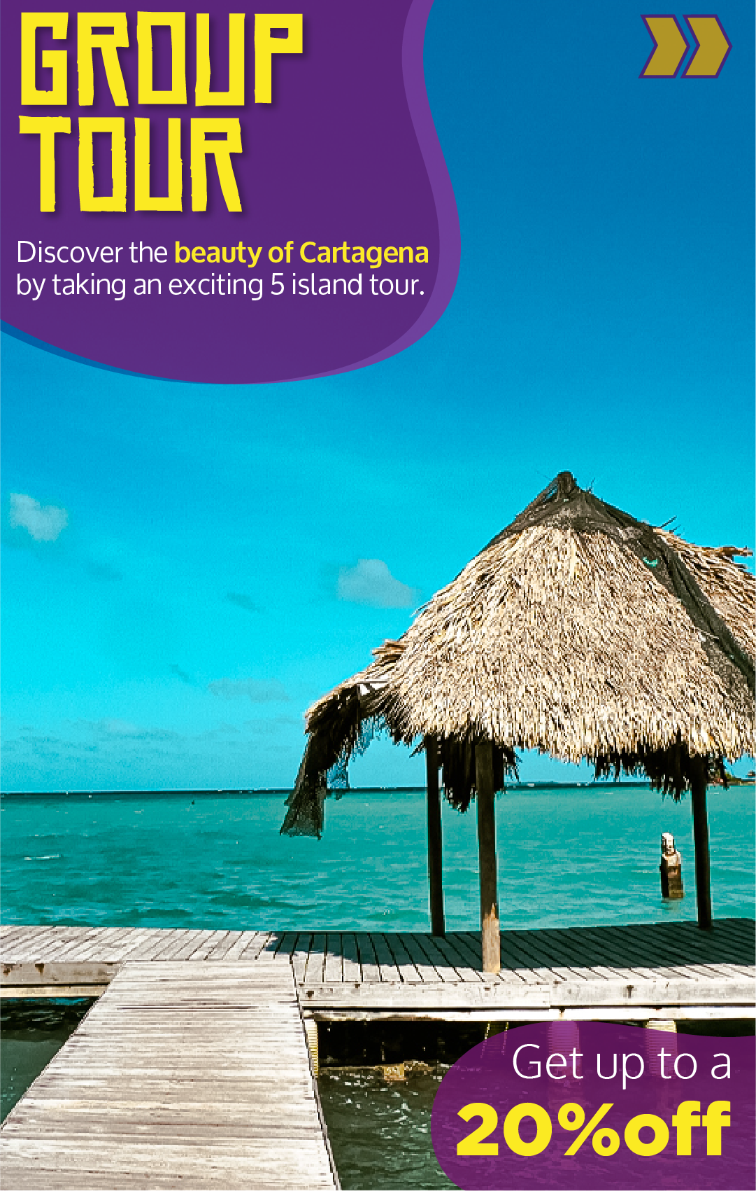 Beyond Colombia Tours | Tour: 5 Rosario Islands Day Tour