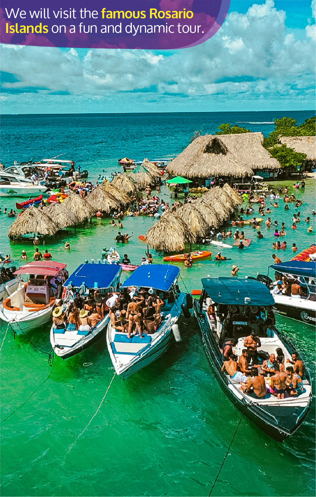 Beyond Colombia Tours | Tour: 5 Rosario Islands Day Tour