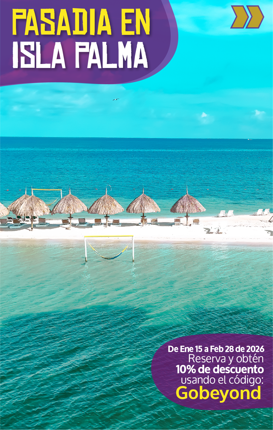 Beyond Colombia Tours | Tour: Isla Palma Day Trip in Archipelago of San Bernardo