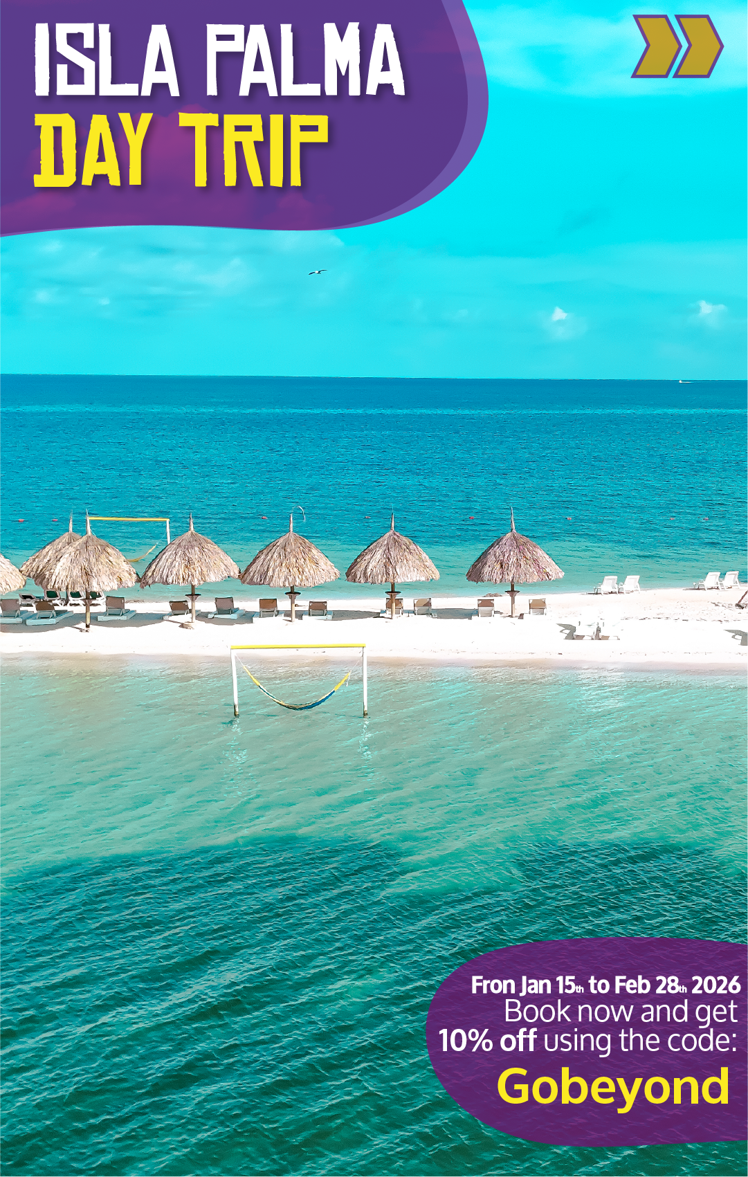 Beyond Colombia Tours | Tour: Isla Palma Day Trip in Archipelago of San Bernardo